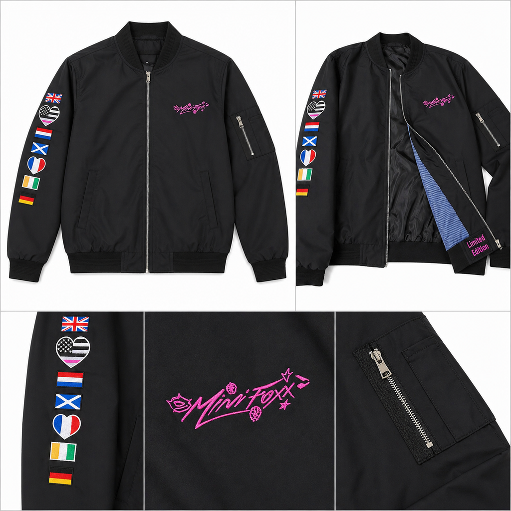 LIMITED EDITION - BOMBER JACKET - PRESALE SHIPS MAY 4th